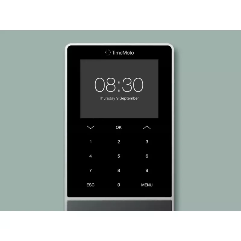 Safescan TM—818 MC Schwarz Chip-Token Fingerabdruck Passwort Proximity-Karte