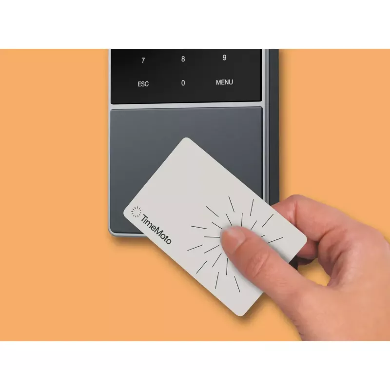 Safescan TM—818 MC Schwarz Chip-Token Fingerabdruck Passwort Proximity-Karte