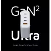 Xtorm 140W GaN² Ultra Wandladegerät Indoor AC Universal 3 USB Type-C Schnellladen