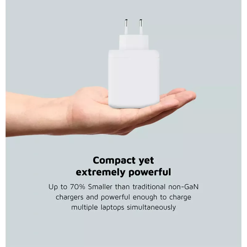 Indoor-Ladegerät Xtorm 100W GaN² Ultra Wall Charger Schnellladung 2 USB-C