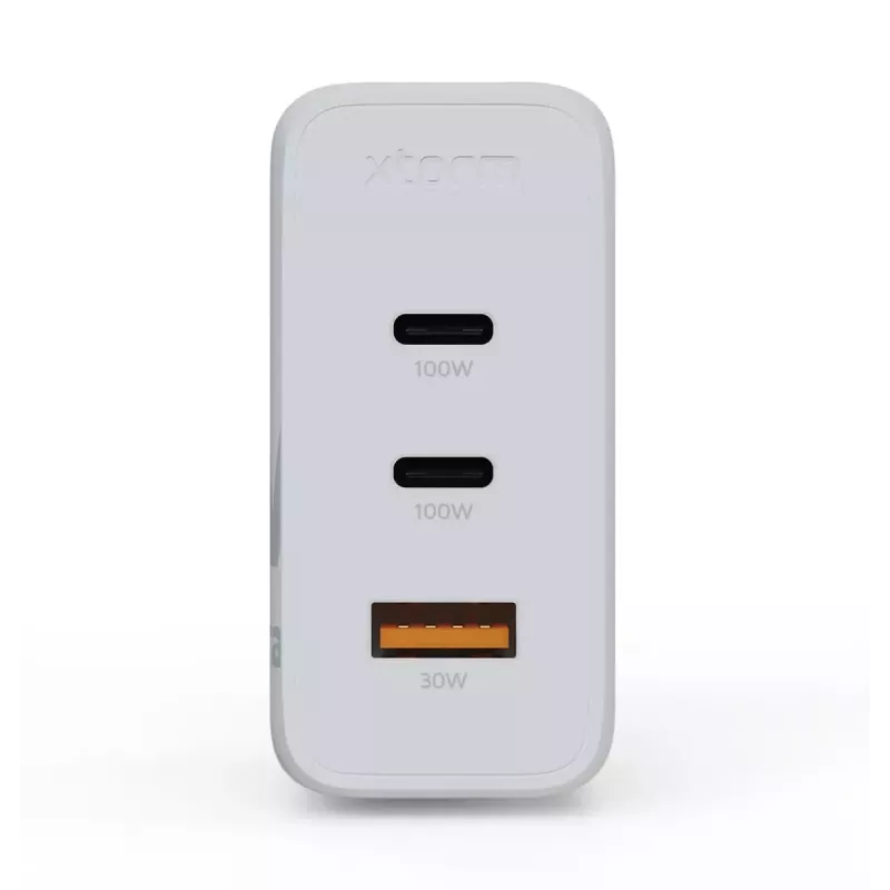 Indoor-Ladegerät Xtorm 100W GaN² Ultra Wall Charger Schnellladung 2 USB-C