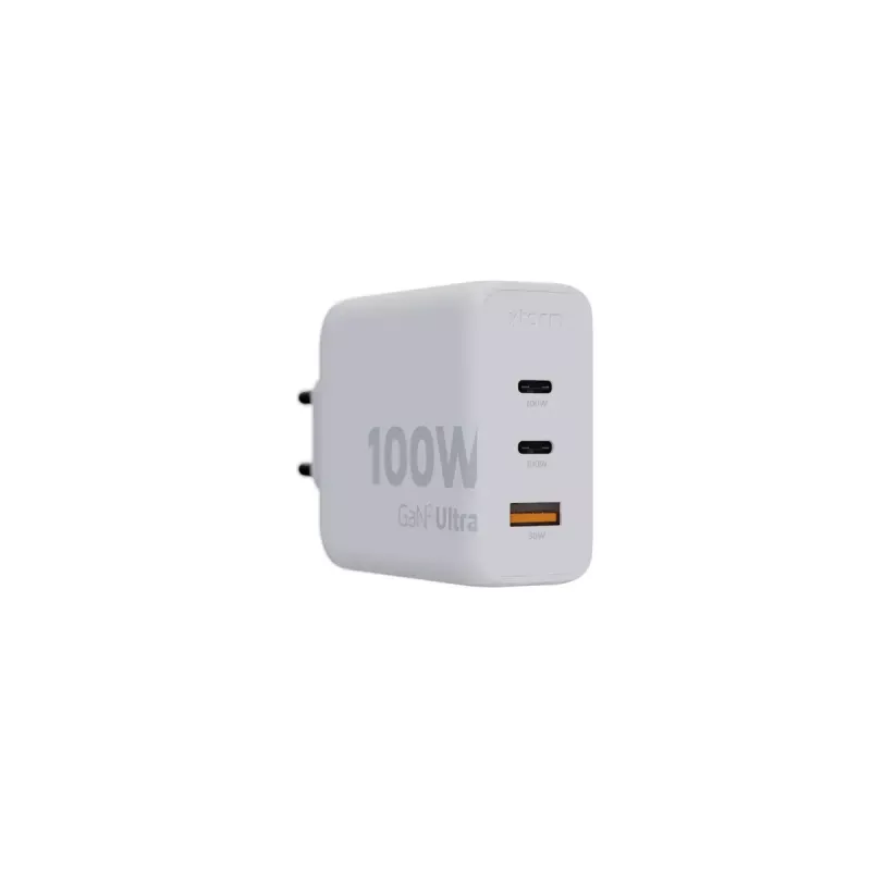 Indoor-Ladegerät Xtorm 100W GaN² Ultra Wall Charger Schnellladung 2 USB-C