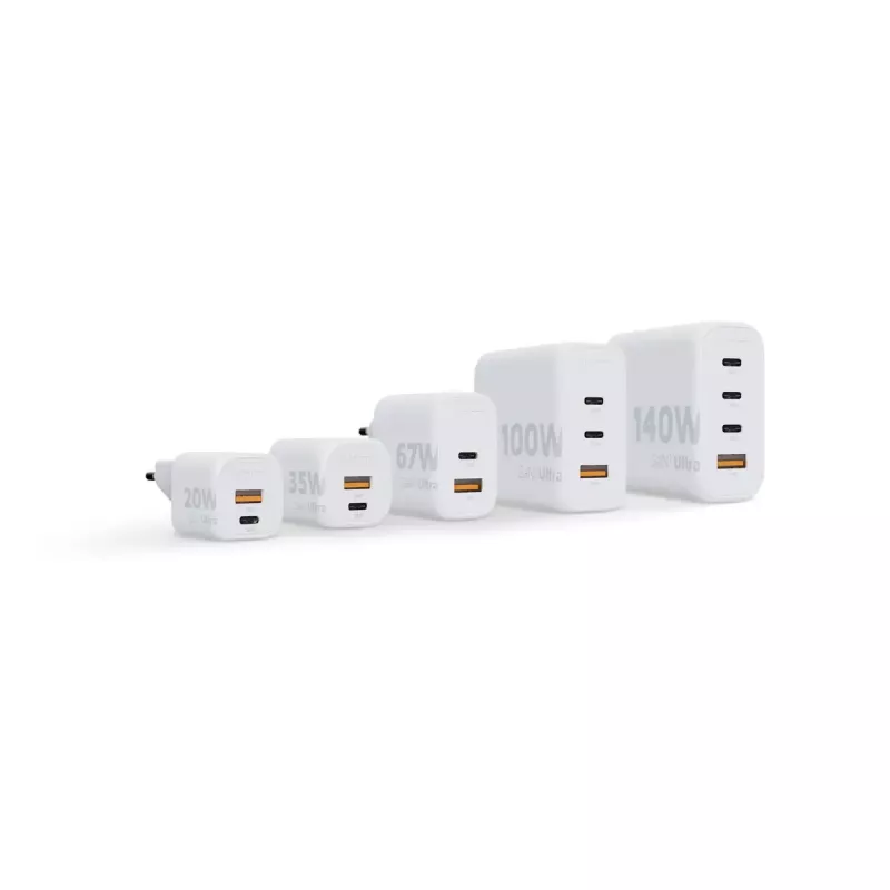 Indoor-Ladegerät Xtorm 100W GaN² Ultra Wall Charger Schnellladung 2 USB-C