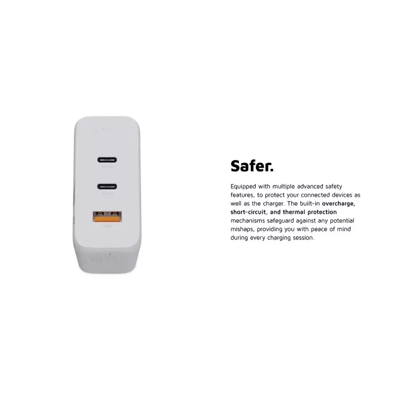 Indoor-Ladegerät Xtorm 100W GaN² Ultra Wall Charger Schnellladung 2 USB-C