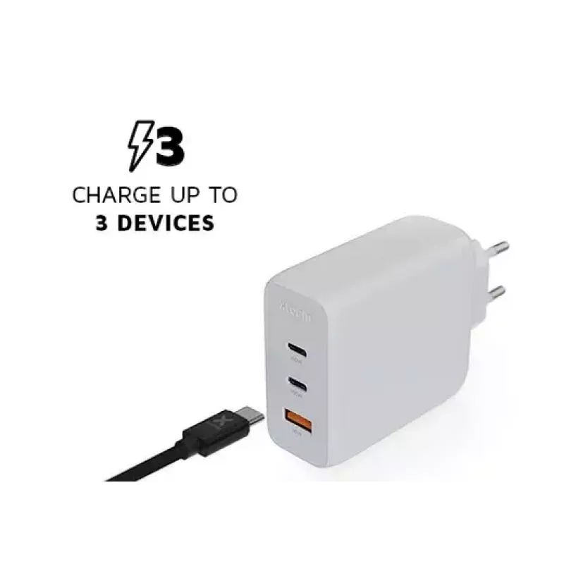 Indoor-Ladegerät Xtorm 100W GaN² Ultra Wall Charger Schnellladung 2 USB-C