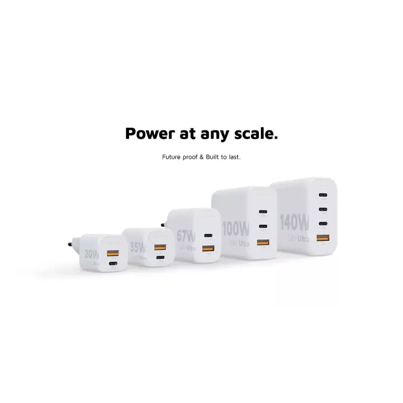 Wandladegerät Xtorm 35W GaN² Ultra Innenbereich USB Type-C Schnellladung Weiß