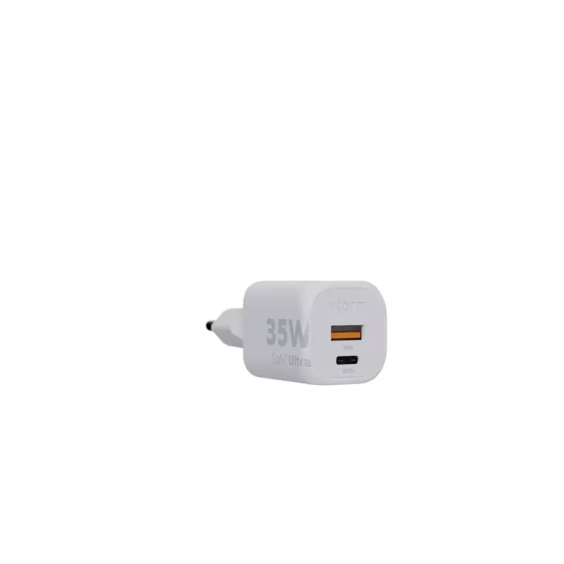 Wandladegerät Xtorm 35W GaN² Ultra Innenbereich USB Type-C Schnellladung Weiß