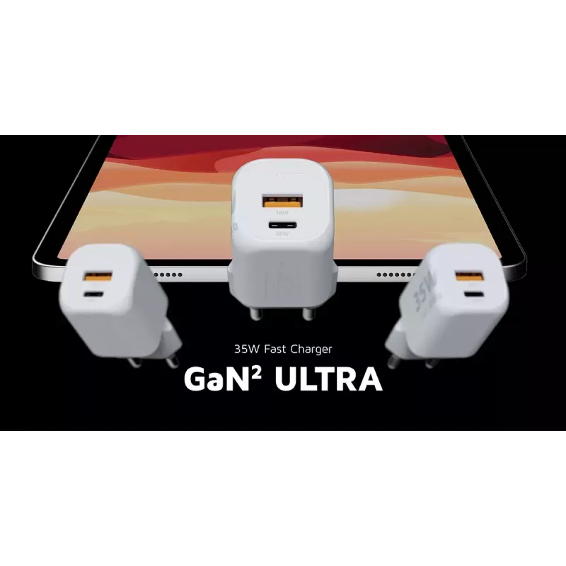 Wandladegerät Xtorm 35W GaN² Ultra Innenbereich USB Type-C Schnellladung Weiß