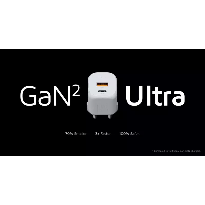 Wandladegerät Xtorm 35W GaN² Ultra Innenbereich USB Type-C Schnellladung Weiß