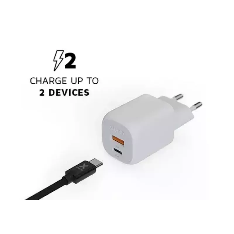 Wandladegerät Xtorm 35W GaN² Ultra Innenbereich USB Type-C Schnellladung Weiß