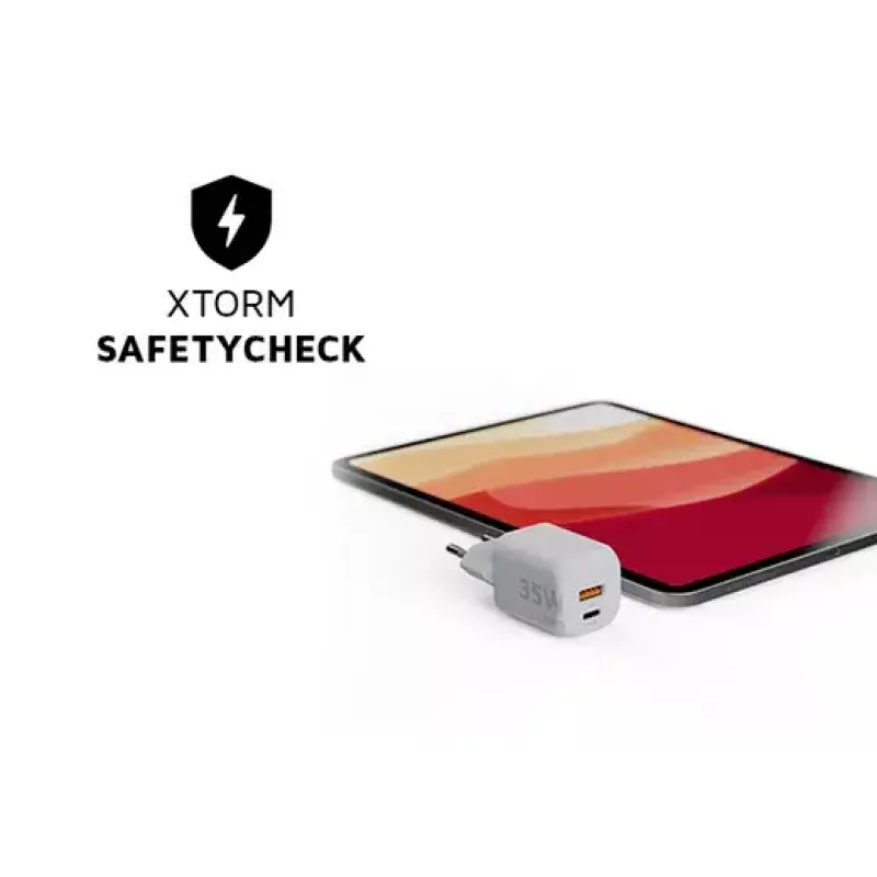 Wandladegerät Xtorm 35W GaN² Ultra Innenbereich USB Type-C Schnellladung Weiß