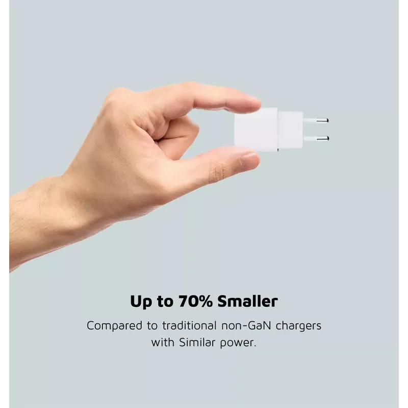 Wandladegerät Xtorm 20W GaN² Ultra — 20 W, USB-C, für den Innenbereich, weiß