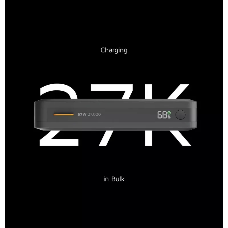 Xtorm 67W Fuel Series Powerbank 27000mAh - Midnight Schwarz