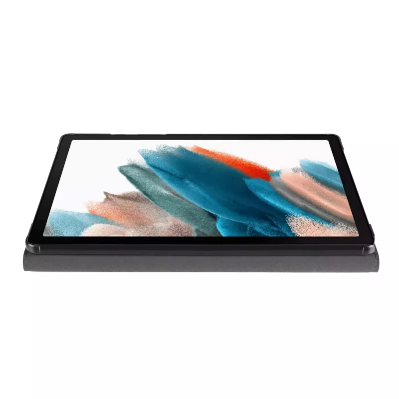 Folio-Case GeckoCovers für Galaxy Tab A8 (2021) — Easy-Click 2.0, Velours und Kunstleder, Ständer, 10,5 Zoll Bildschirm