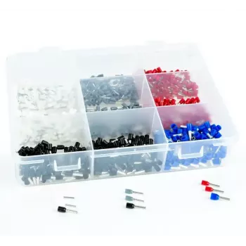 Aderendhülsen-Sortimentsbox WKK 5431112 bunt Kupfer Polypropylen