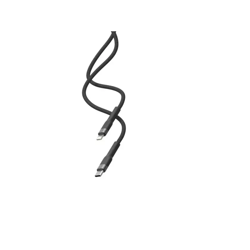 USB-C auf Lightning Kabel LINQ byELEMENTS 2 m MFi zertifiziert Schwarz