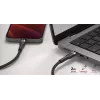 USB-C auf Lightning Kabel LINQ byELEMENTS 2 m MFi zertifiziert Schwarz