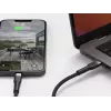 USB-C auf Lightning Kabel LINQ byELEMENTS 2 m MFi zertifiziert Schwarz