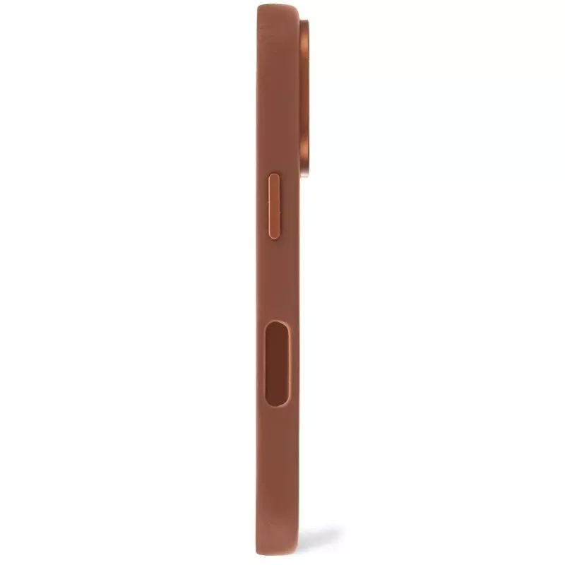 Abdeckung Decoded Lederhülle iPhone 16 Pro 6,3 Zoll Braun