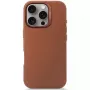 Abdeckung Decoded Lederhülle iPhone 16 Pro 6,3 Zoll Braun