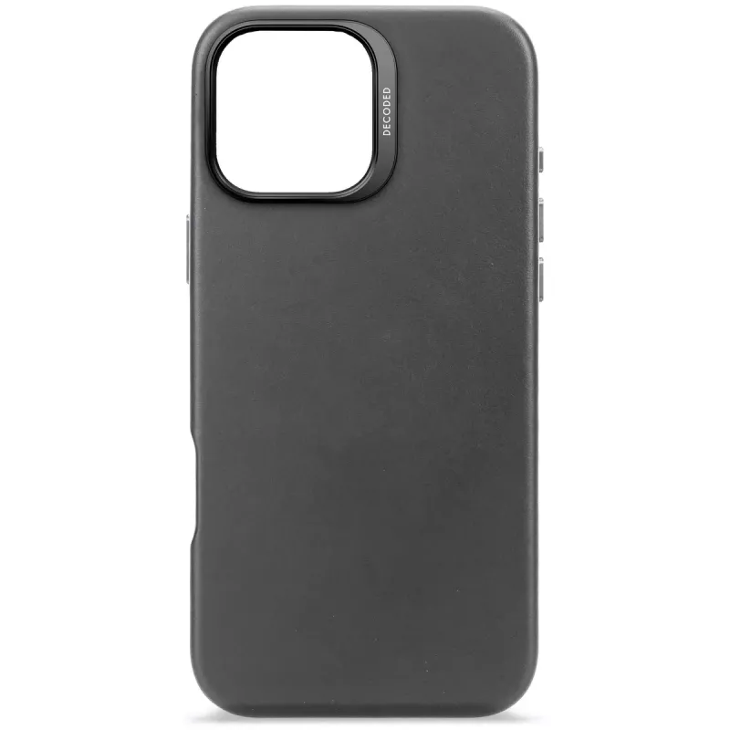 Decoded Leather Case Handyhülle 17,5 cm 6,9 Zoll Hülle Schwarz