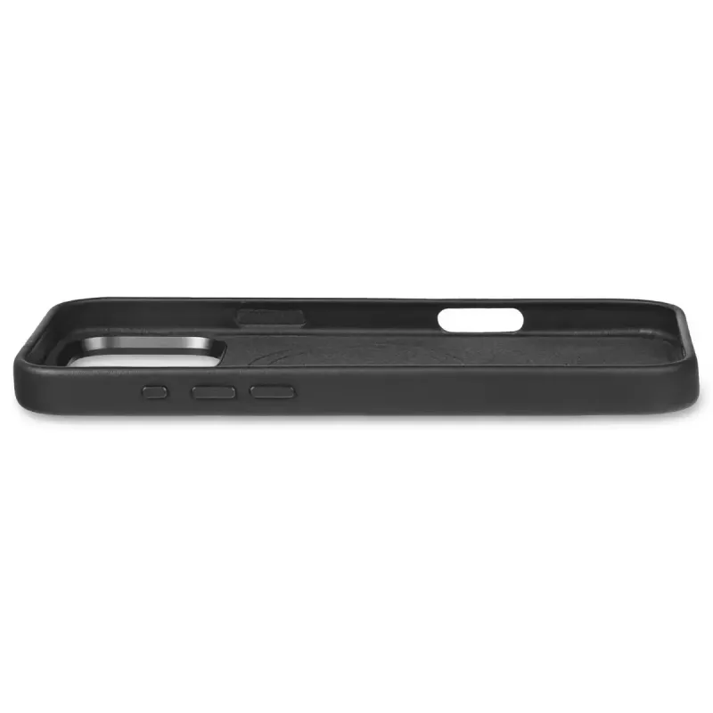 Decoded Leather Case Handyhülle 17,5 cm 6,9 Zoll Hülle Schwarz