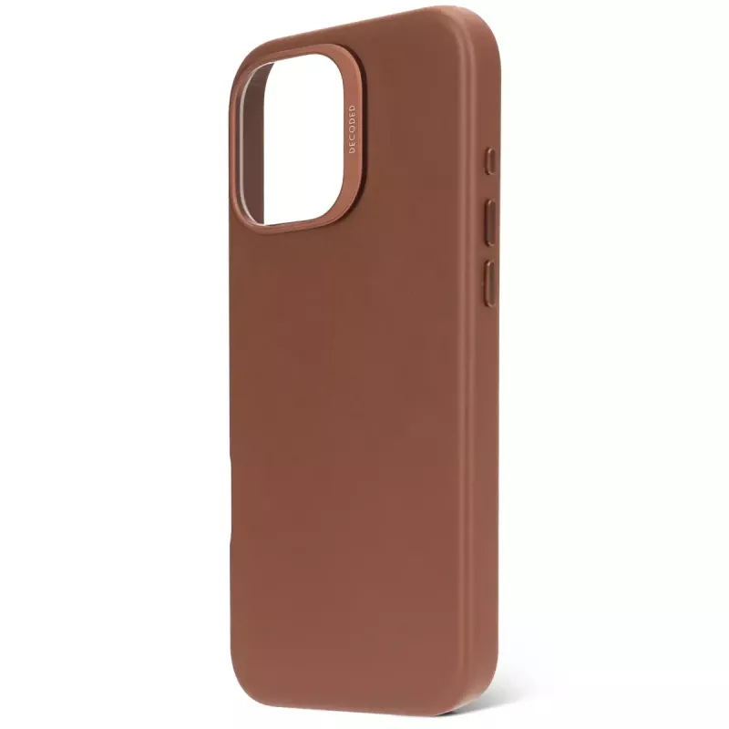 Decoded Lederhülle für iPhone 16 Pro Max 17,5 cm Braun