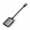 Satechi ST-TCU3CRM Kartenleser USB 2.0 Typ-C – SD, MicroSD, Grau, intern, 312 Mbit/s