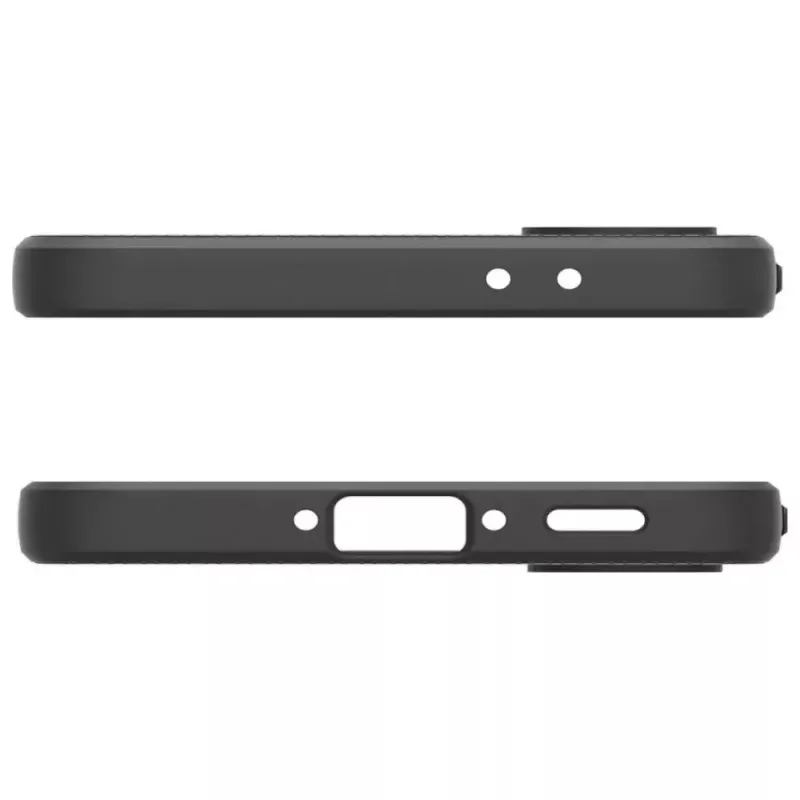 Schutzhülle Spigen Liquid Air für Samsung Galaxy A36 5G, mattschwarz