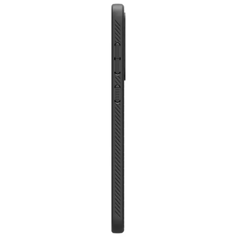 Schutzhülle Spigen Liquid Air für Samsung Galaxy A36 5G, mattschwarz