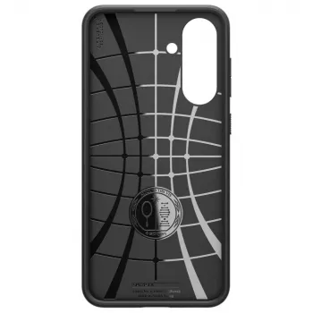Schutzhülle Spigen Liquid Air für Samsung Galaxy A36 5G, mattschwarz