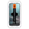 Gehärtetes Sichtschutzglas-Displayschutz Spigen Glas.TR EZ FIT HD für Samsung Galaxy S24/S25 — 2 Stück