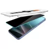 Gehärtetes Sichtschutzglas-Displayschutz Spigen Glas.TR EZ FIT HD für Samsung Galaxy S24/S25 — 2 Stück