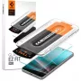 Displayschutzfolie Spigen Glas.TR EZ Fit Pro für Samsung Galaxy S25 Edge — gehärtetes Glas, transparent
