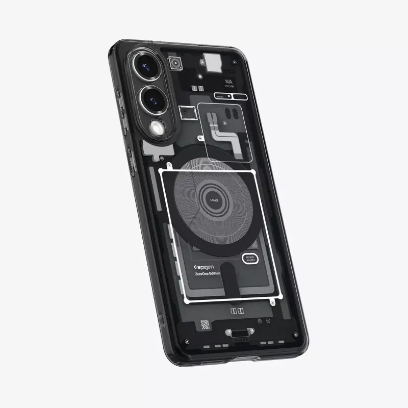 Abdeckung Spigen Ultra Hybrid Zero One Galaxy S25 Edge Schwarz