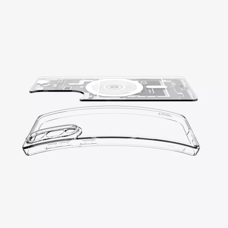 Cover Spigen Galaxy S25 Edge Weiß 6,7 Zoll