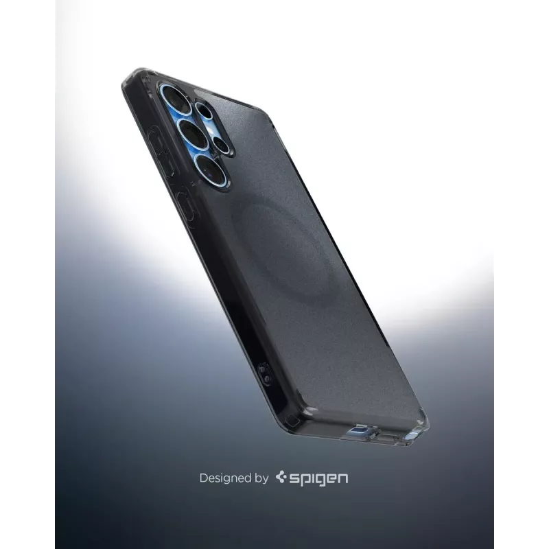 Abdeckung Spigen Galaxy S25 Edge Ultra Hybrid MagFit Schwarz