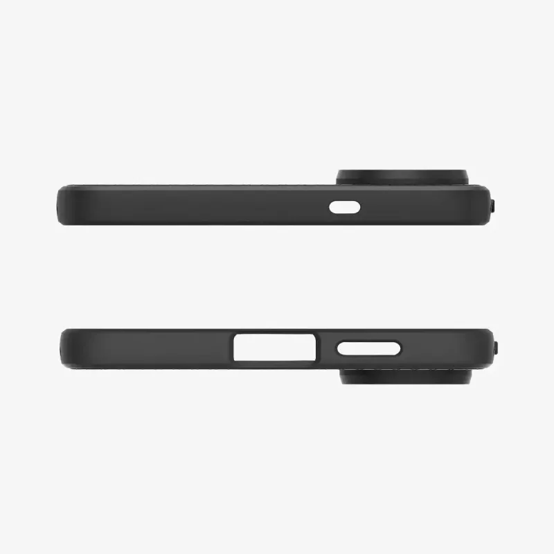 Cover Spigen Galaxy S25 Edge Schwarz Matt Monochromatisch