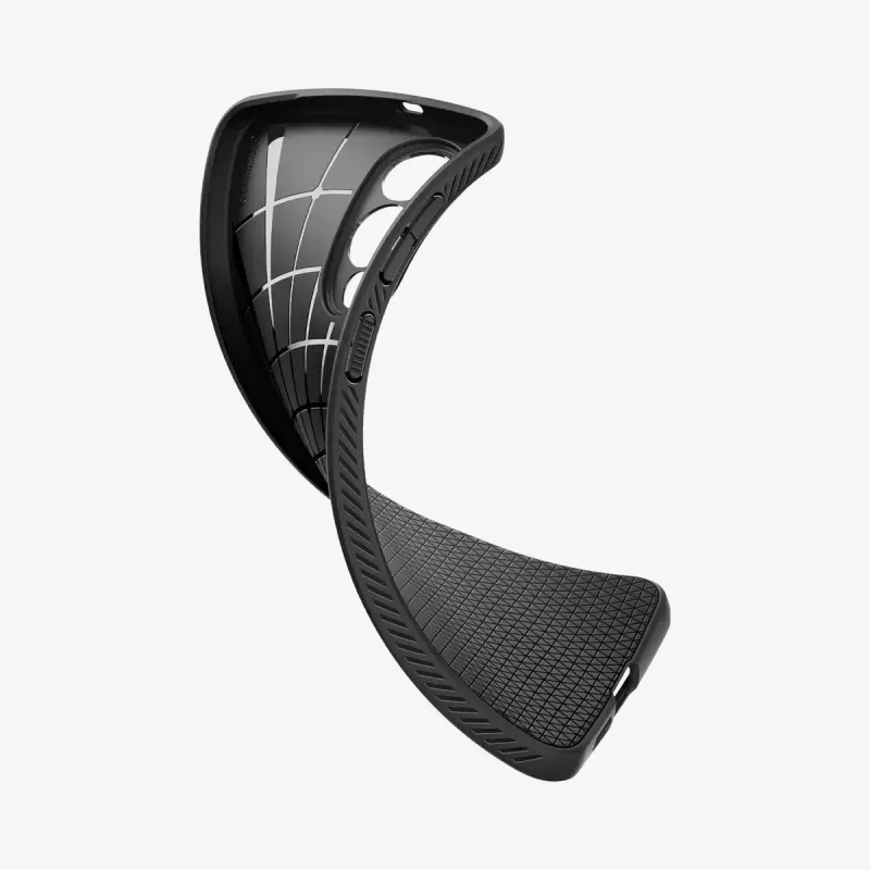Cover Spigen Galaxy S25 Edge Schwarz Matt Monochromatisch