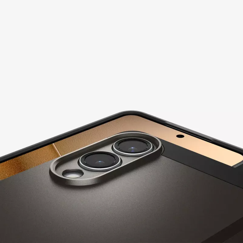 Abdeckung Spigen Galaxy S25 Edge Tough Armor AI MagFit Gunmetal