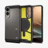 Abdeckung Spigen Galaxy S25 Edge Tough Armor AI MagFit Gunmetal