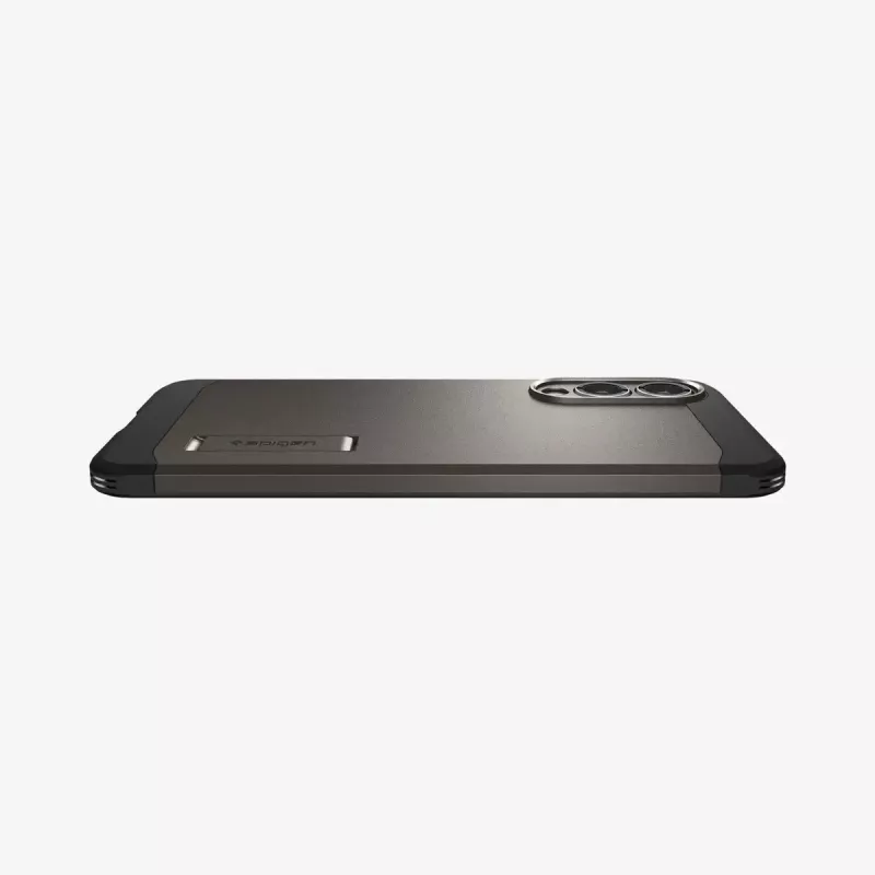 Abdeckung Spigen Galaxy S25 Edge Tough Armor AI MagFit Gunmetal