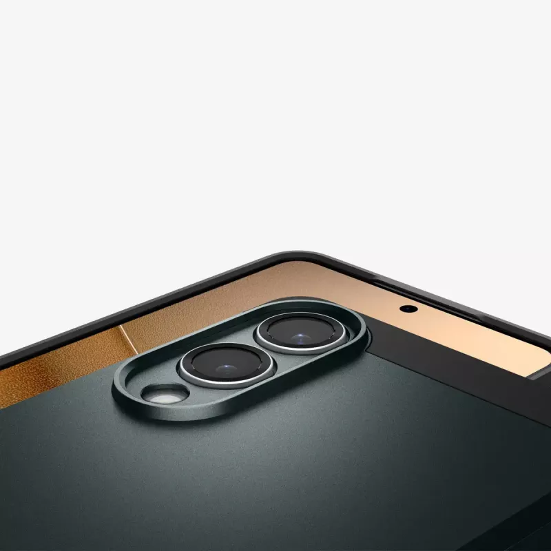 Abdeckung Spigen Galaxy S25 Edge Tough Armor AI Abyss Grün