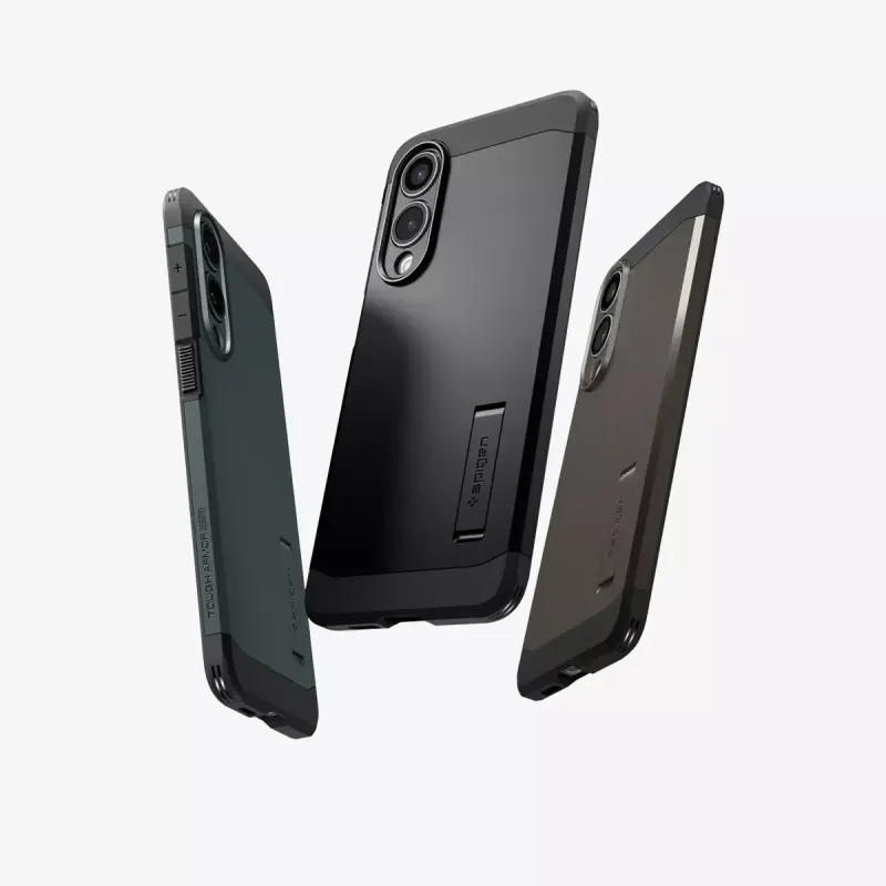 Abdeckung Spigen Galaxy S25 Edge Tough Armor AI Abyss Grün