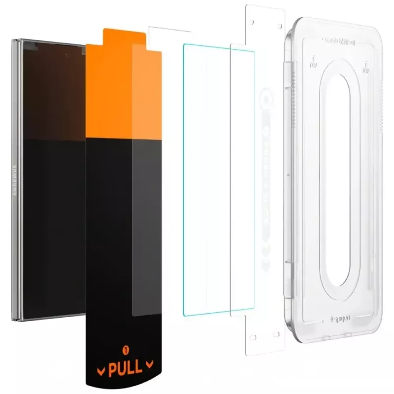 Tempered Glass Screen Protector Spigen Glas.Tr EZ FIT Pro HD für Samsung Galaxy Z Fold7 — Anti-Scratch, Einfache Montage