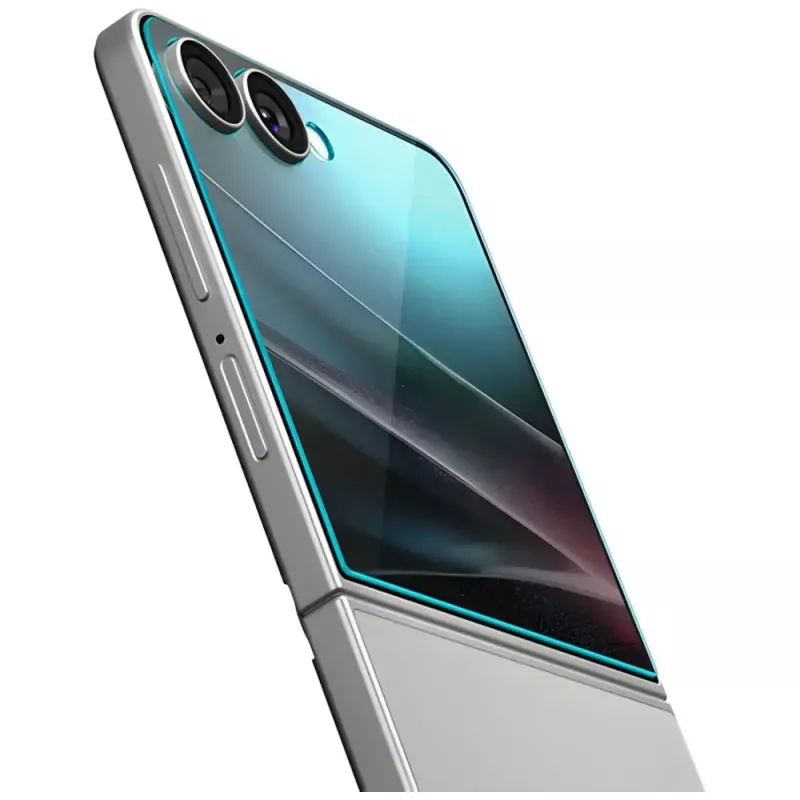 Displayschutz Spigen Glas.TR EZ FIT HD für Samsung Galaxy Z Flip 7 – Transparent, 2 Stück