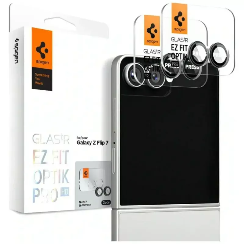 Kameraschutzglas Spigen für Galaxy Z Flip 7 HD Glas 2er-Pack