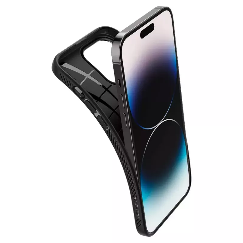 Cover Spigen Liquid Air iPhone 14 Pro Max 17 cm Schwarz