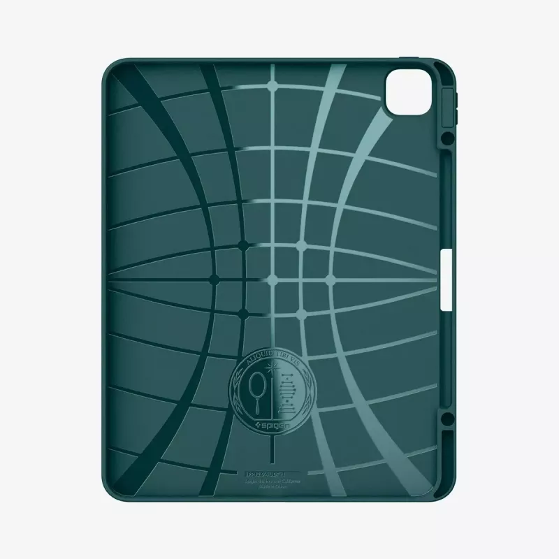 Flip-Case Spigen Urban Fit 33 cm (13 Zoll) für iPad Pro 2024 Grün