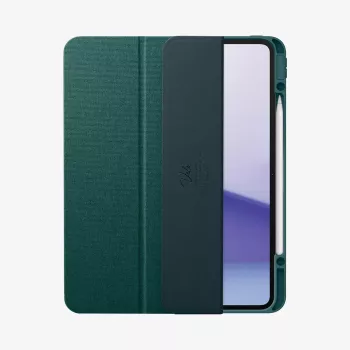 Flip-Case Spigen Urban Fit 33 cm (13 Zoll) für iPad Pro 2024 Grün